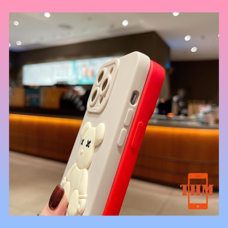 Ốp lưng iphone Điện Thoại Hình Gấu Cho iPhone 6/6plus/6s/6splus/7/7plus/8/8plus/x/xr/xs/11/12/13/pro/max/plus/promax/-016