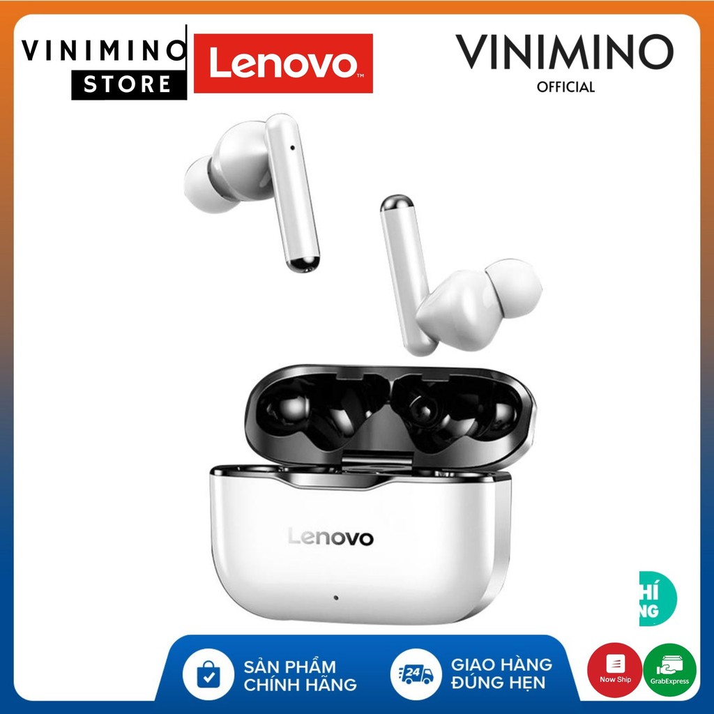 Lenovo LP1 Tai nghe nhét tai không dây Lenovo LivePods LP1 TWS Bluetooth 5.0 - Hàng chính hãng