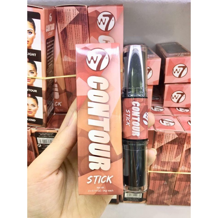 Tạo Khối Dạng Thỏi W7 Highlight And Contour Stick