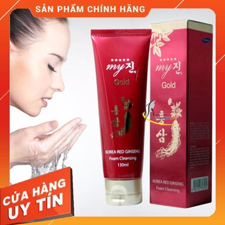Sữa rửa mặt hàn quốc hồng sâm đỏ my gold 130ml
