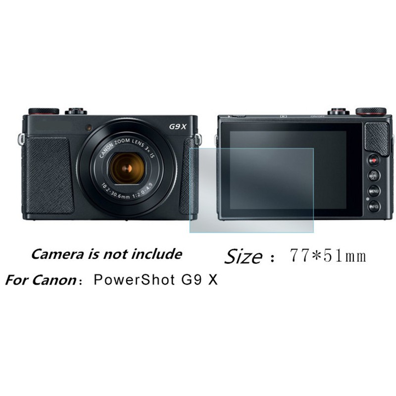Kính Cường Lực Bảo Vệ Màn Hình Máy Ảnh Canon EOS R6 R5 RP R G1Xiii G1Xii G1X G7X3 G7X2 G7X G9X2 G9X SX740HS SX730 SX720 SX700 EOS R6 R5P R1X R1X Sx1X7X Sx7X Sx720X