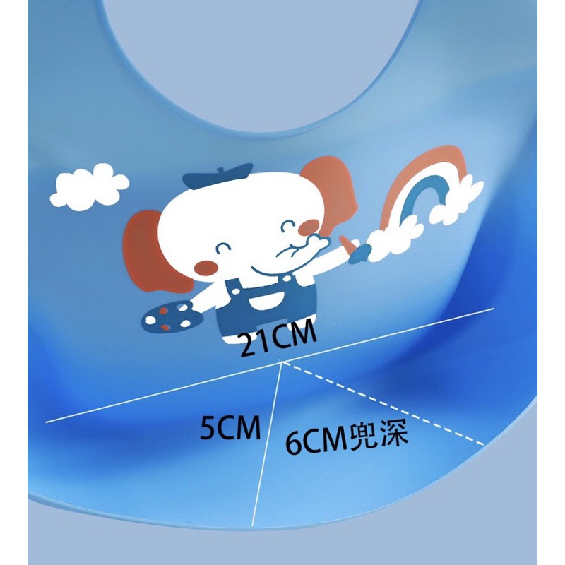 Yếm ăn dặm silicon siêu mềm cho bé hàng loại 1