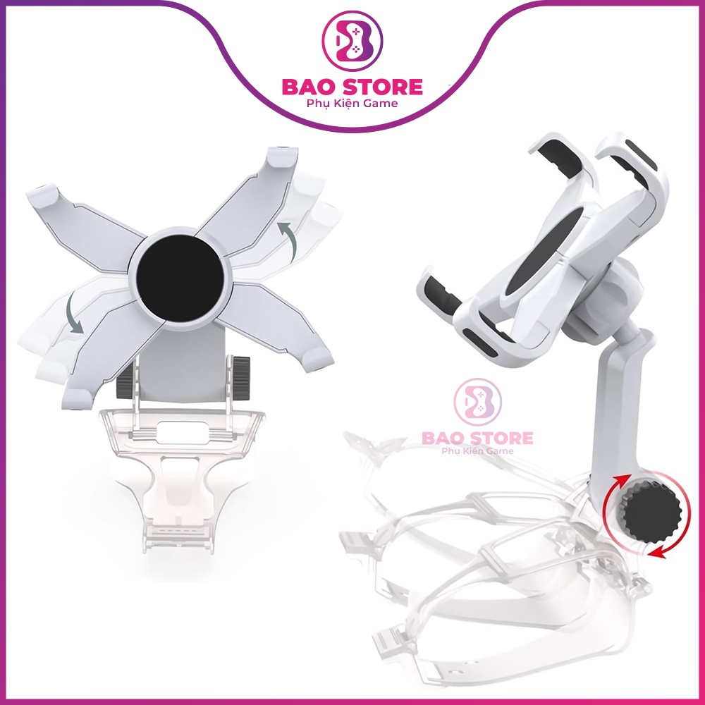 Kẹp điện thoại cho tay cầm PS5, Giá đỡ tay cầm PS5 DualSense PlayStation 5