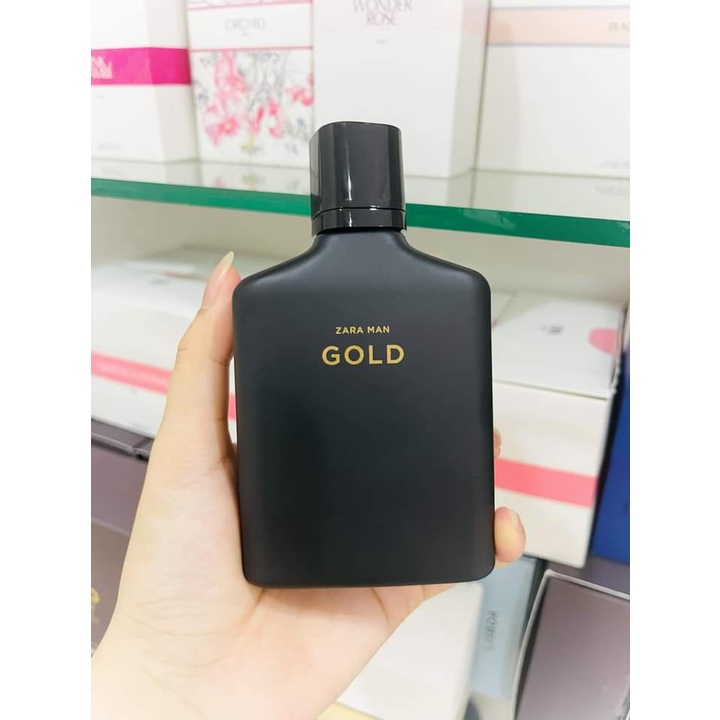 Nước hoa nam ZARA MAN GOLD 100ml ( tách sét có hộp set ) -N1