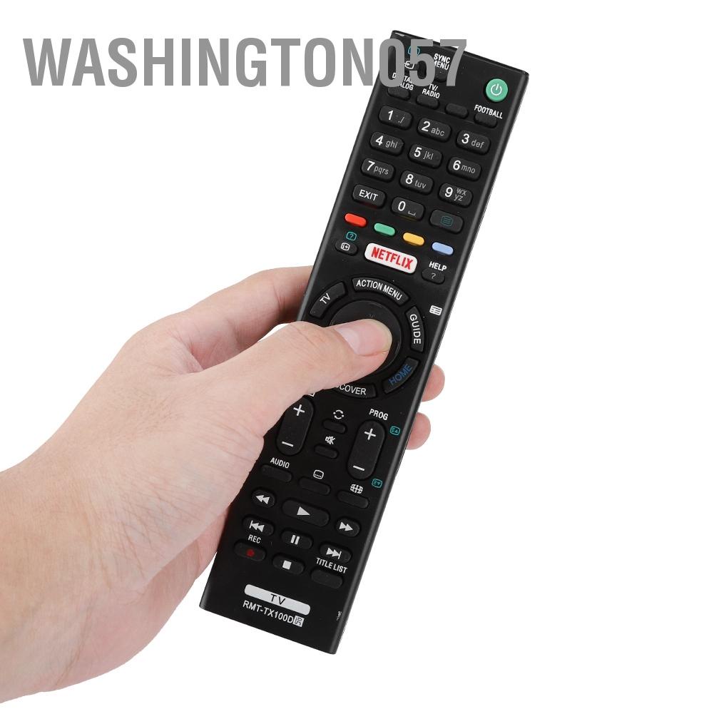 Washington057 Smart TV Remote Control for Sony RMT-TX100D RMT-TX101J RMT-TX102U RMT-TX102D RMT-TX101D