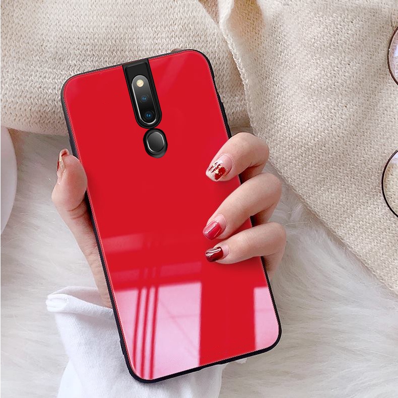 Ốp Lưng OPPO F11, F11 PRO Mặt kính gương sáng bóng cao cấp