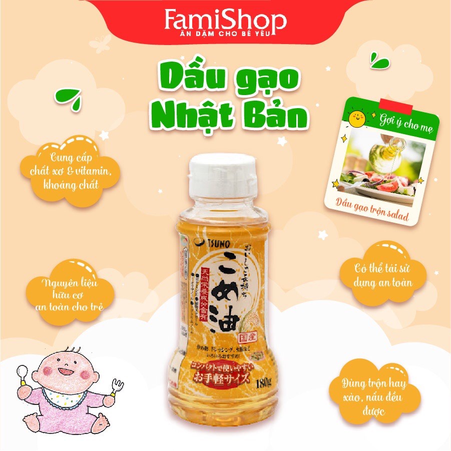 FamiShop Dầu ăn dặm cho bé từ 6 tháng