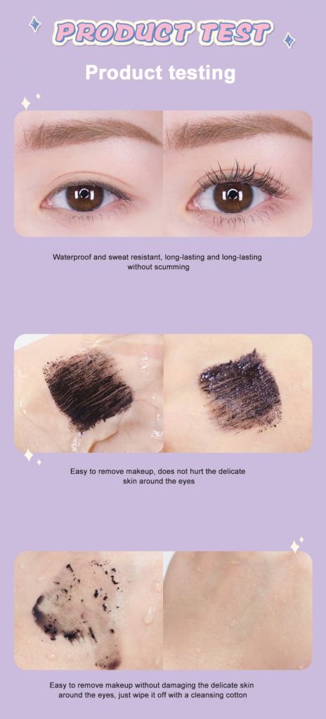 [Hàng mới về] Mascara KISS BEAUTY Siêu Mảnh Chuốt Mi Cong Dài Trang Điểm Kháng Nước Chống Lem Lâu Trôi Hiệu Ứng 3D/4D | BigBuy360 - bigbuy360.vn