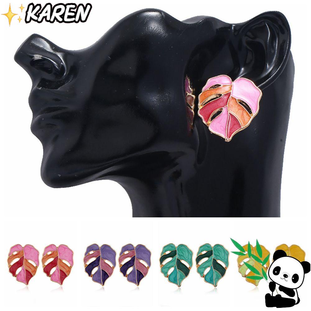 Khuyên Tai Hình Lá Rùa Thời Trang Dành Cho Nữ