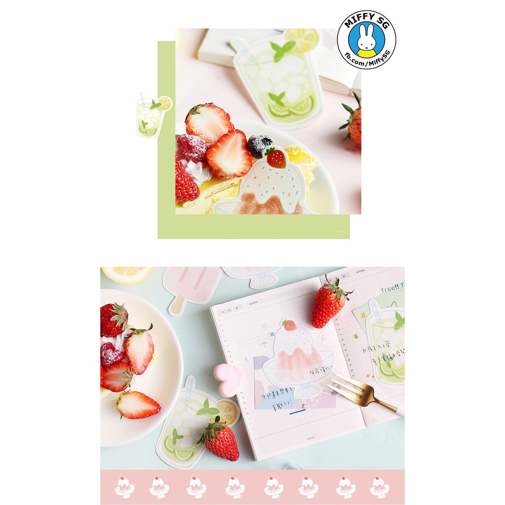 Giấy Note/ Ghi chú NGÀY HÈ MÁT LẠNH