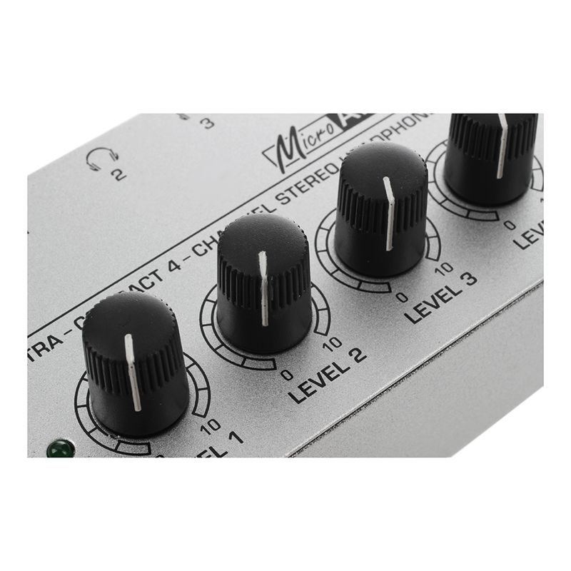 Ha400 4 kênh Tai nghe siêu nhỏ gọn Bộ khuếch đại Microamp âm thanh nổi