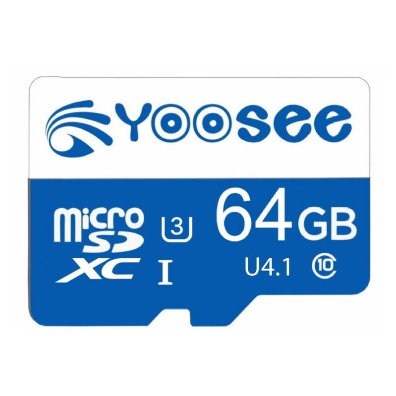 Thẻ nhớ Yoosee 64gb 32gb chuyên dụng cho camera, máy ảnh, điện thoại, loa đài- Thẻ nhớ yoosee cao cấp |Bảo hành 5 năm