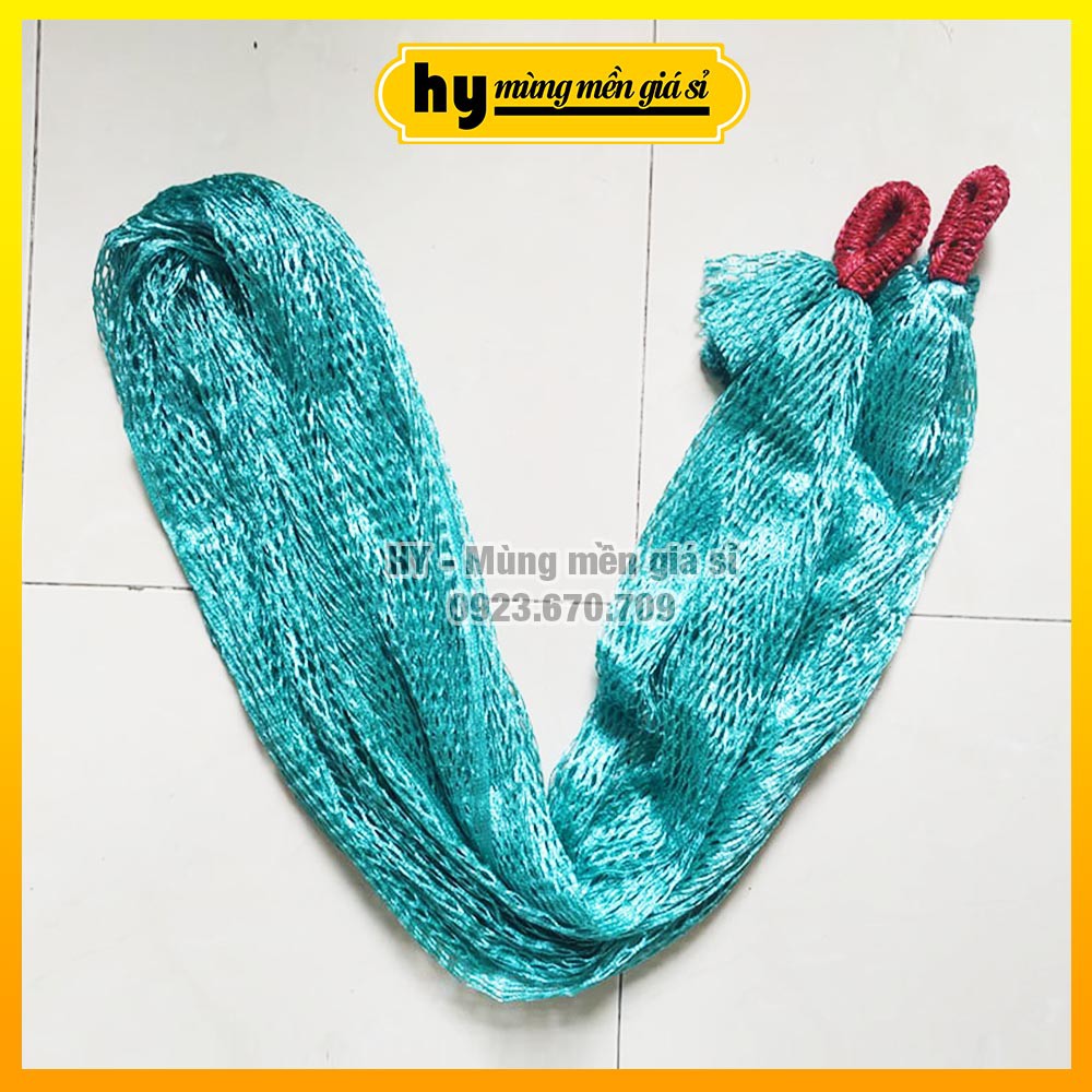 [TẶNG 5M DÂY] Võng lưới bó đầu 2m2 x 1m15 nhiều màu - ẢNH THẬT 100% | Mùng mền giá sỉ Hy | BigBuy360 - bigbuy360.vn
