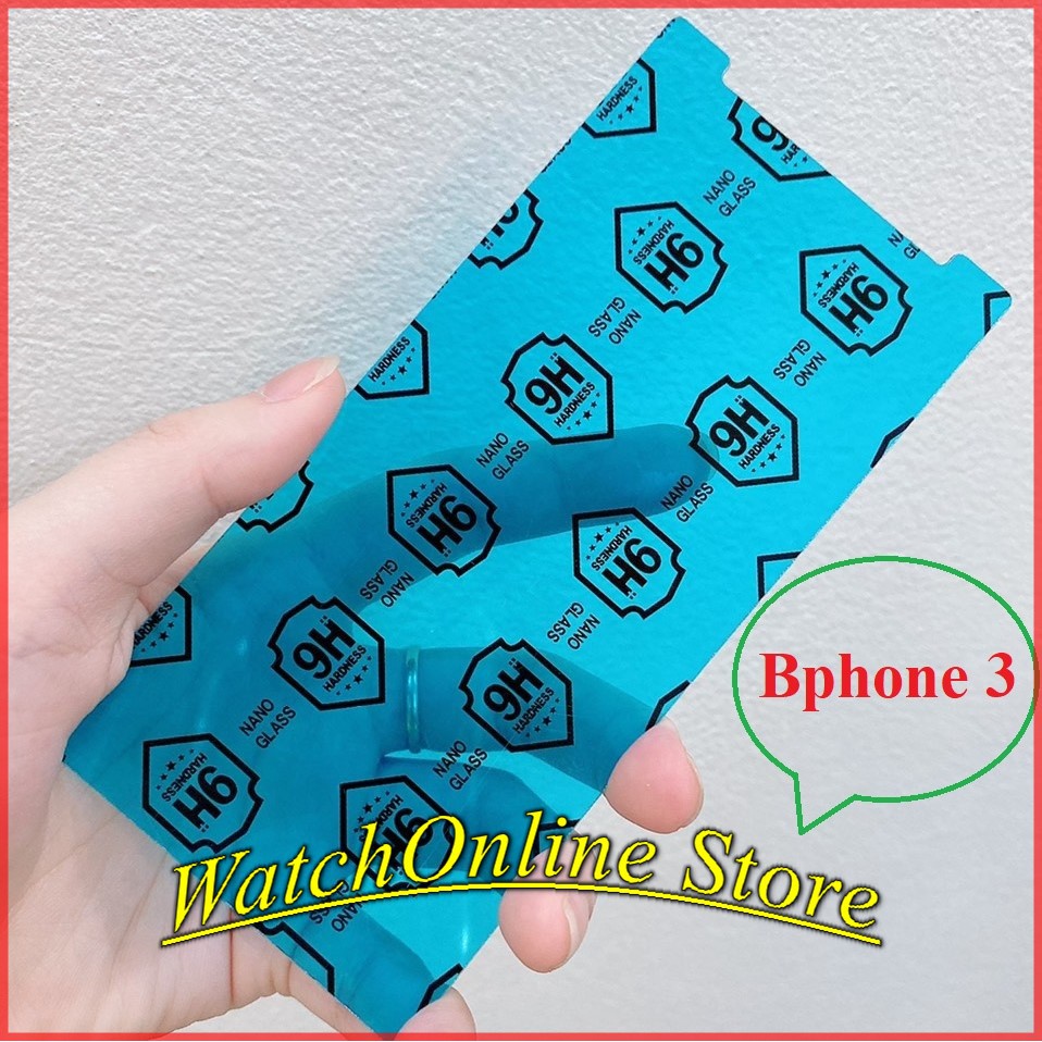 Cường lực Dẻo Nano dành cho Bphone 3