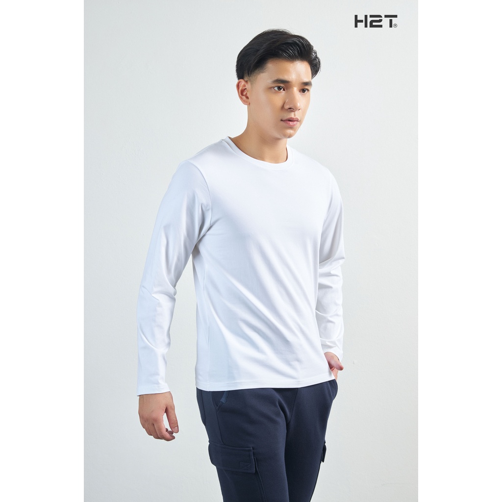 [Mã INCU50 giảm 50K đơn 250K] Áo Thun Dài Tay Trơn Basic H2T 8 Màu - Vải Mềm Mịn Co Giãn 0899 | BigBuy360 - bigbuy360.vn