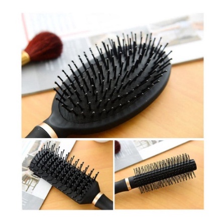 Bộ 3 Lược Gỡ Rối, Tạo Kiểu Tóc Cao Cấp