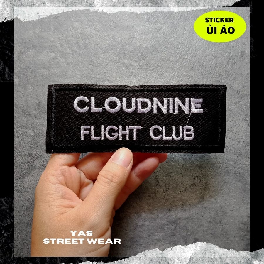 Sticker ủi áo cao cấp, miếng dán quần áo dùng làm Patch ủi, miếng vá quần áo, vá áo phao, trang trí BALO