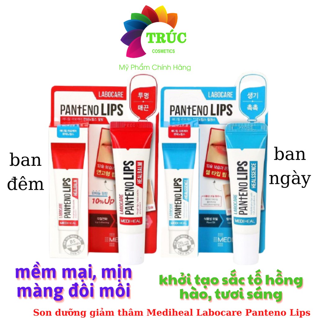 Son dưỡng giảm thâm Mediheal Labocare Panteno Lips NTY53 Trúc Cosmetics