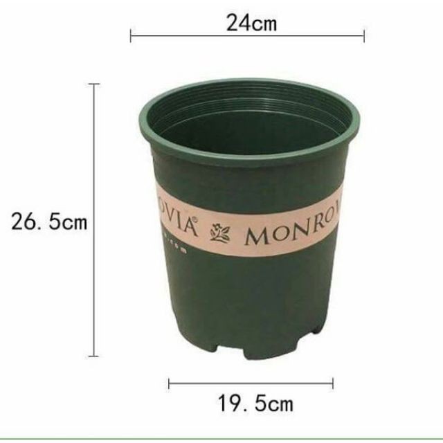 [Giá đẹp] Chậu nhựa trồng cây Monrovia 1gal,2gal,3gal,5gal đủ cực đẹp.