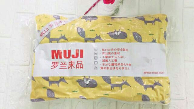 Gối Muji trẻ em xuất nhật