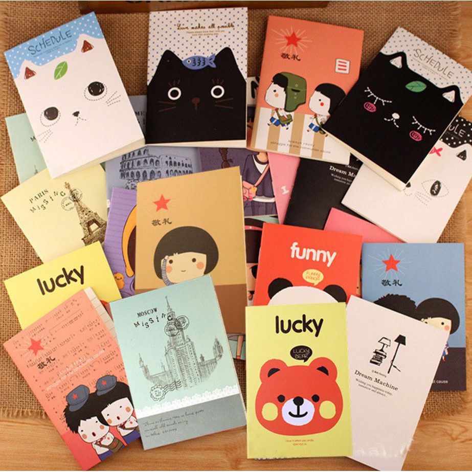 [Shopdo10k] Sổ mini kute