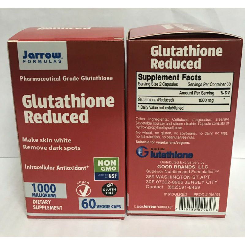 Viên uống hỗ trợ trắng da Glutathione 1000mg hộp 60v date 2024 | BigBuy360 - bigbuy360.vn