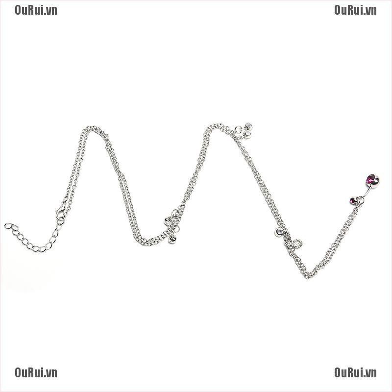 Khuyên Rốn Đính Hạt Pha Lê Dễ Thương Thời Trang Cho Nữ