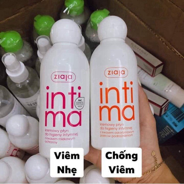 Dung Dịch Vệ Sinh Phụ Nữ Intima Cam Bổ Sung Axit Ascorbic - Hàng Nội Địa Full Bill , Date Mới Nhất 200ml