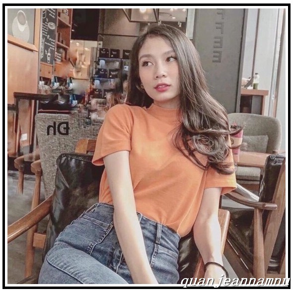 Quần jean nữ 2 TÚI KIỂU + 2 CÚC lưng siêu cao (ĐẬM) #8001-@16