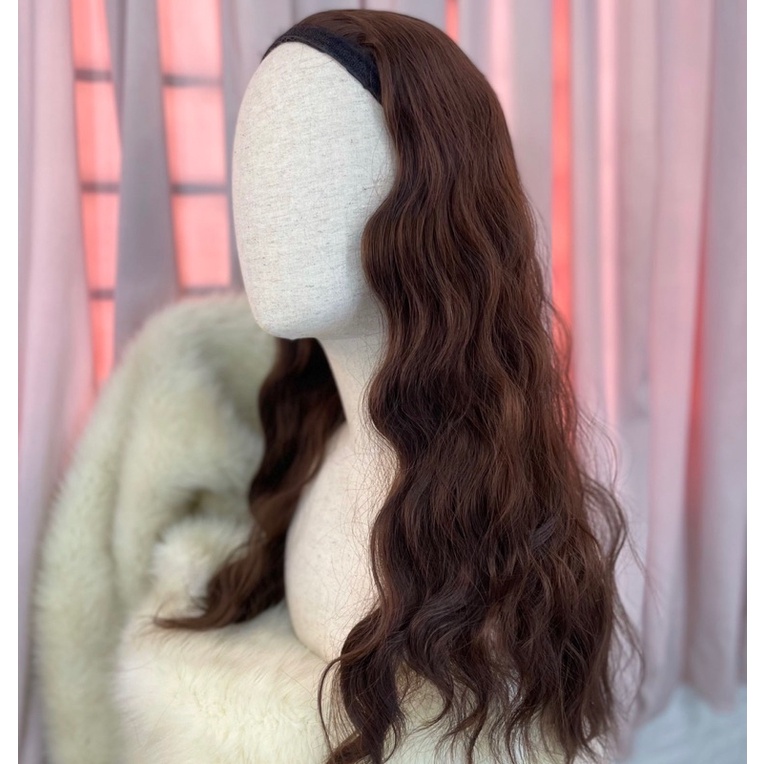 Miếng Dán Rời Bờm Tóc Giả Xù (không kèm băng đô)