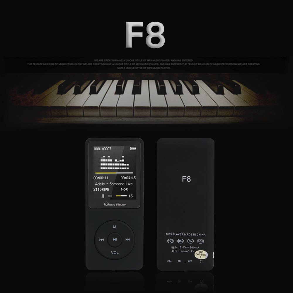 Máy nghe nhạc MP3 - Music Player F8