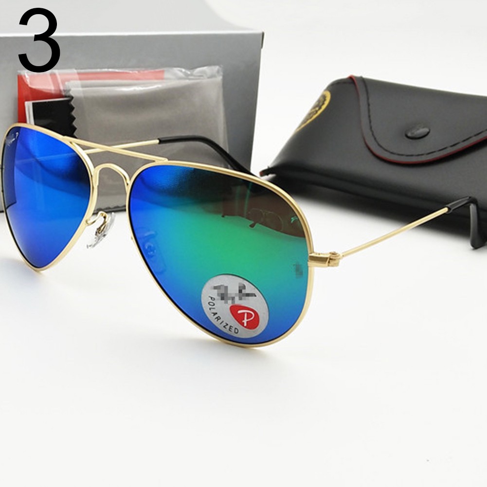 Kính mát chống nắng gọng kim loại thời trang dành cho cả nam và nữ | BigBuy360 - bigbuy360.vn