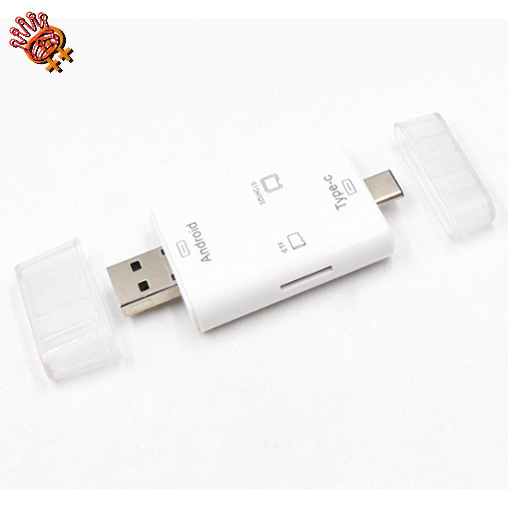Đầu Đọc Thẻ Nhớ Otg Đa Năng 4 Trong 1 Usb 2.0 | BigBuy360 - bigbuy360.vn