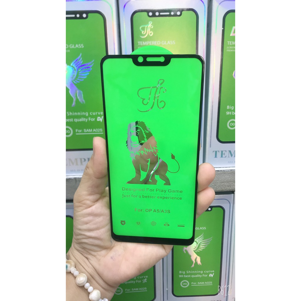 Kính Cường Lực Oppo A3, A3s Full Màn Hình Chính Hãng