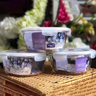Hộp Thủy Tinh Chịu Nhiệt Có Nắp Gập Lock&Lock LLG861950ml