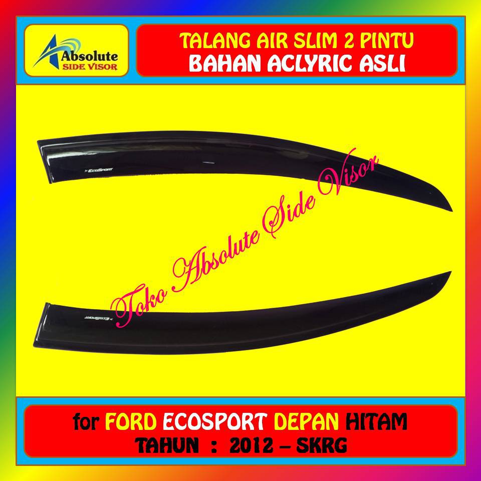 Mô Hình Xe Gutter 4 Cửa Ecosport 2012 Up - Ford Màu Đen