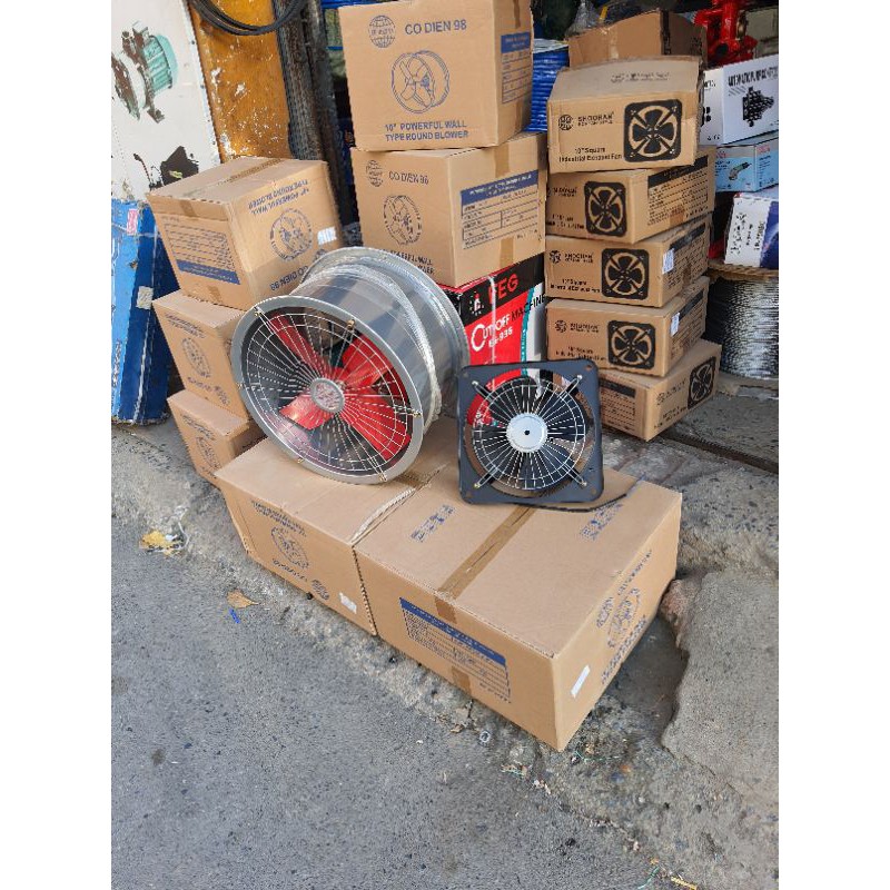 Quạt thông gió , hút mùi công nghiệp đường kính cánh 35cm