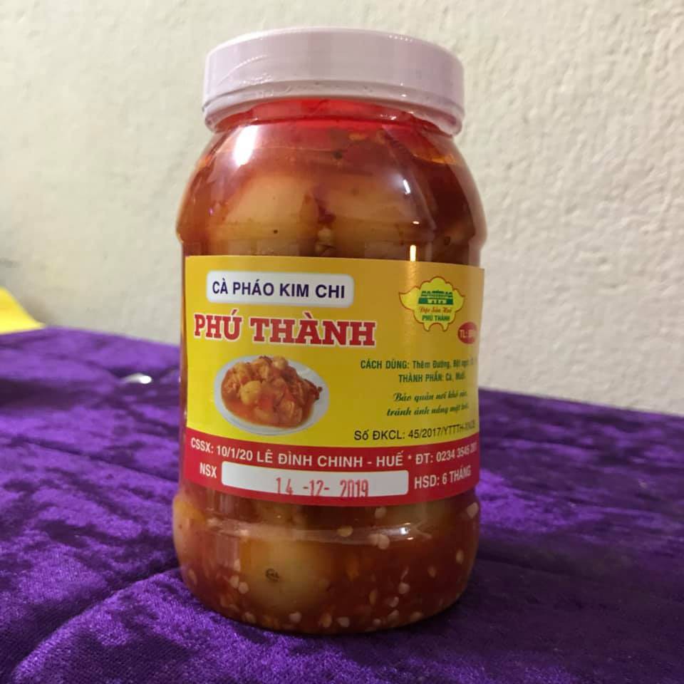 Mắm Cà Pháo Kim Chi Phú Thành 500g - Đặc sản Huế