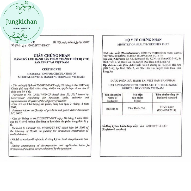 Bao Cao Su ICE Tâm Thiện Chí