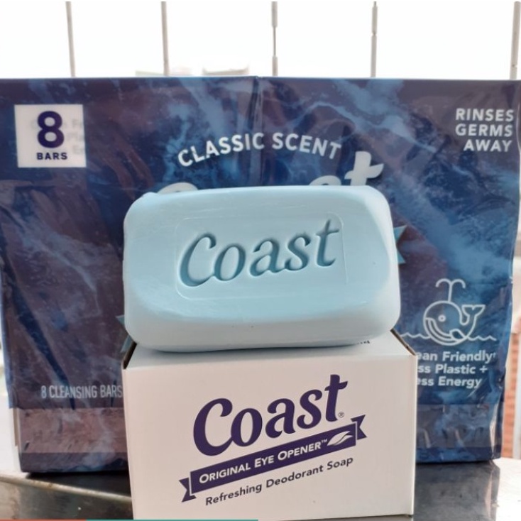 Xà bông cục Coast 113g  hàng USA xà bông tắm Mỹ xà bông thơm