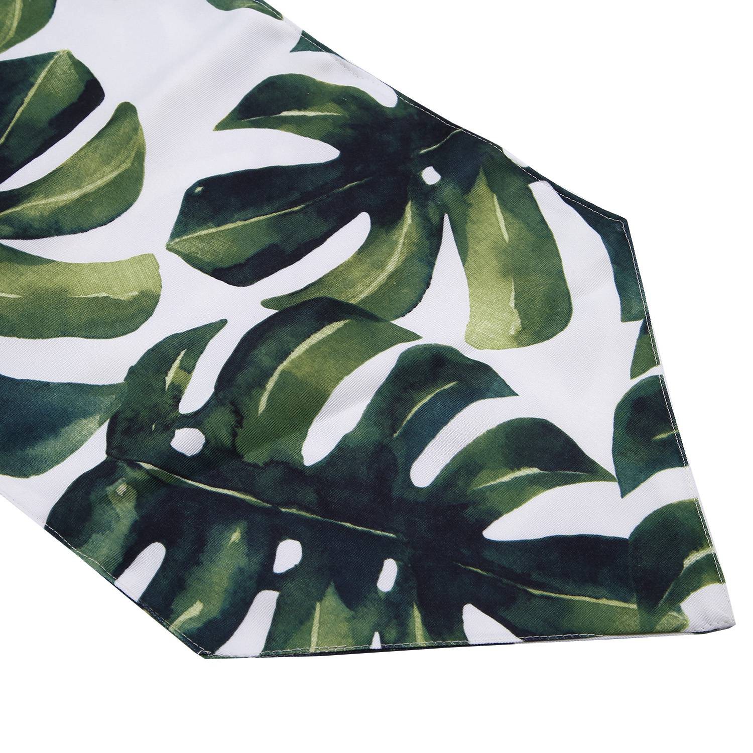 (Hot)Table Runner for Wedding Party Palm Leaf Leaf Placemat 30 x 220Cm