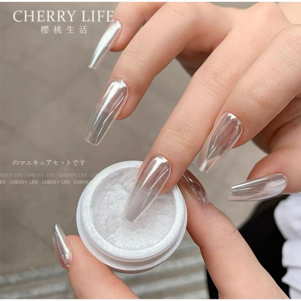 Tráng gương ngọc trai trắng Daily Nails