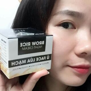Ủ Face Lúa Mạch Trắng Da ASHI