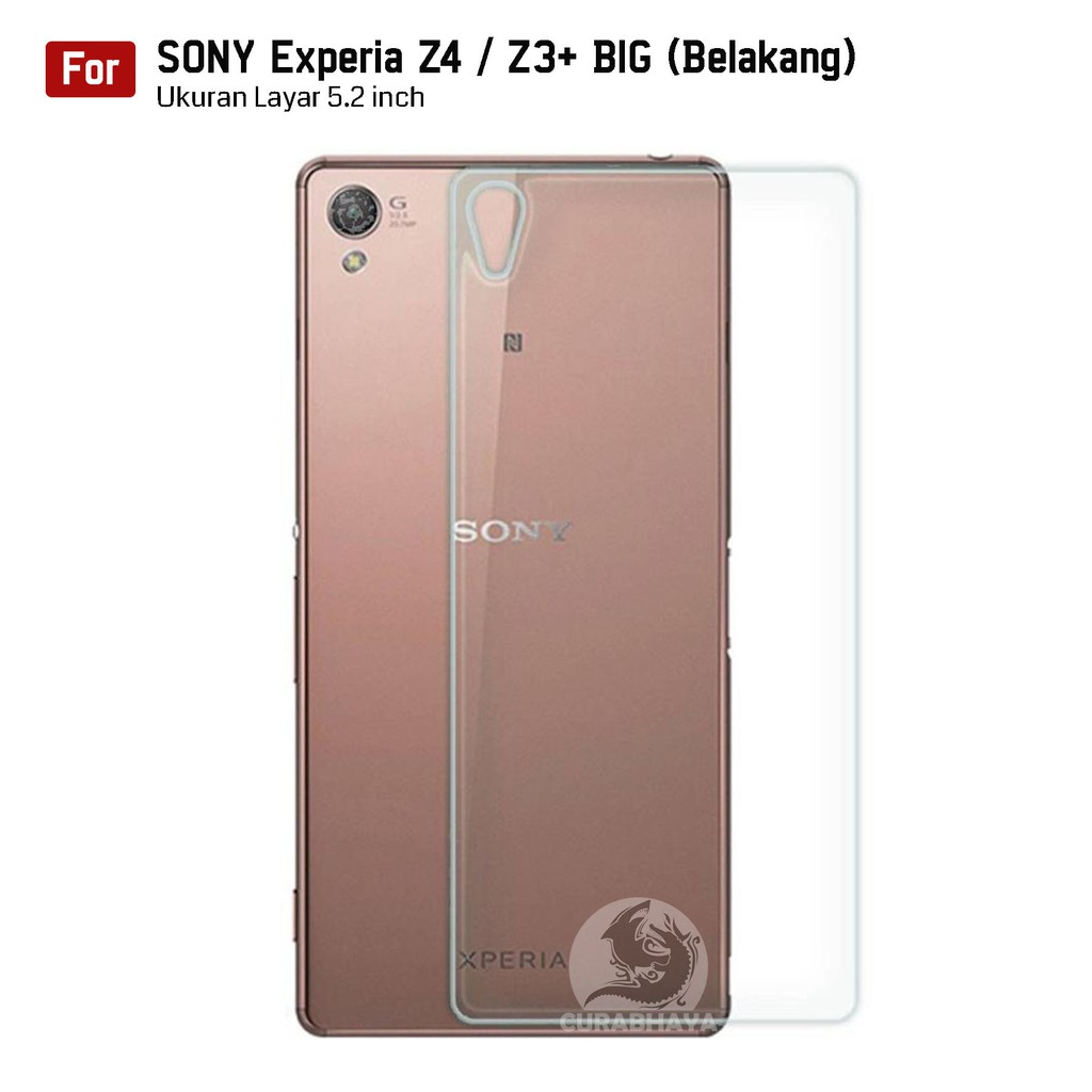 Kính Cường Lực Bảo Vệ Màn Hình Cho Sony Xperia Z4 Big / Z3 + Plus (back / Rear) / Docomo / Dual / E6553