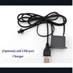 Dây đèn LED 5m cổng USB trang trí nội thất xe hơi tiện dụng