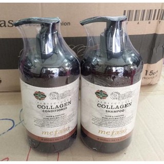 BỘ DẦU GỘI XẢ COLLAGEN MEFASO – Ý