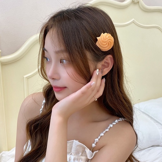 🌈Kẹp Tóc Hình Bánh Quy Thời Trang Hàn Quốc Cho Nữ