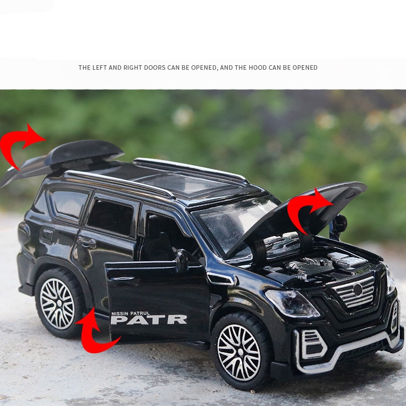 Mô hình xe Nissan Patrol tỷ lệ 1:36