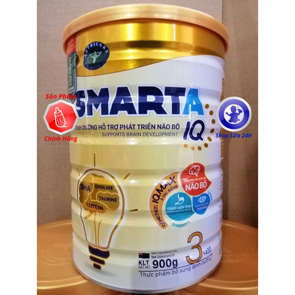 [Date 03/2023] Sữa SMARTA IQ 3 Lon 900g