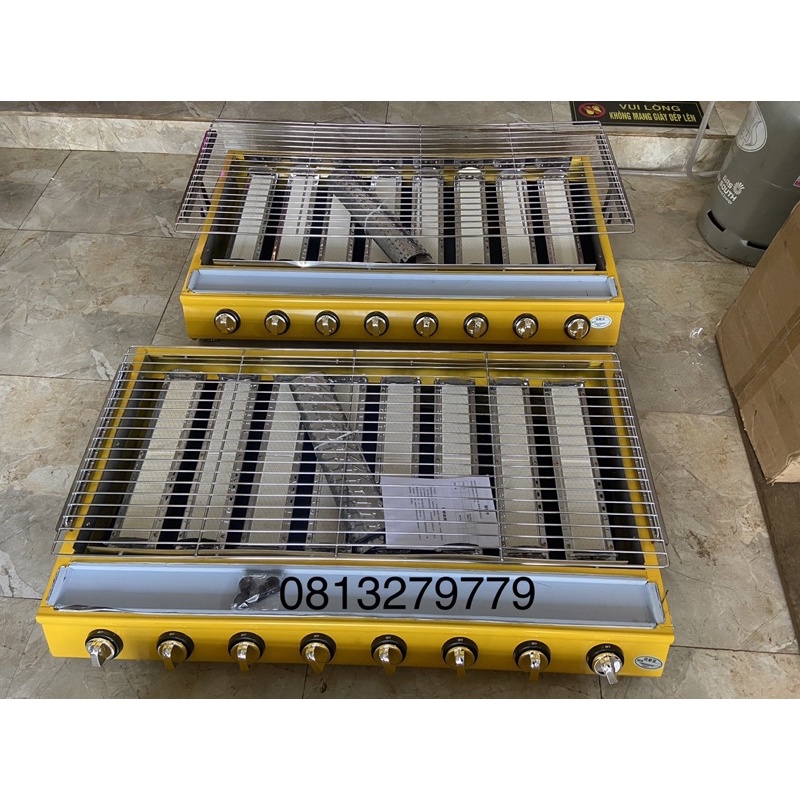 Bếp nướng 8 họng gas